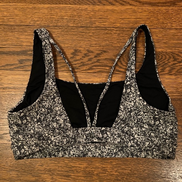 Athleta Exhale Bra Black & White - Picture 4 of 4